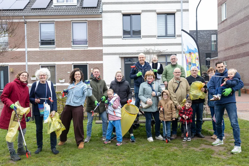 'Dordt Schoon' actie ook een succes in de wijk