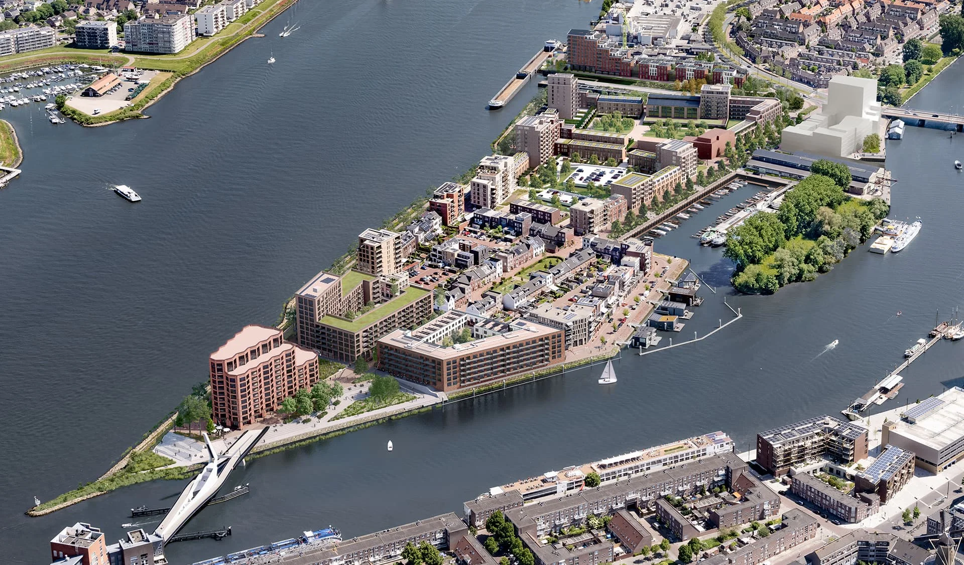 Stadswerven: Thuis aan de kade.